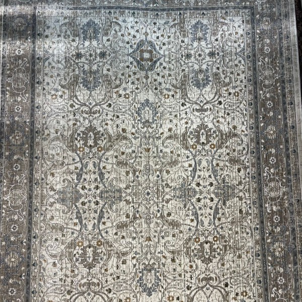 Turkish Bohemian Marrakech Rug OM24KC beige White Size 100*300