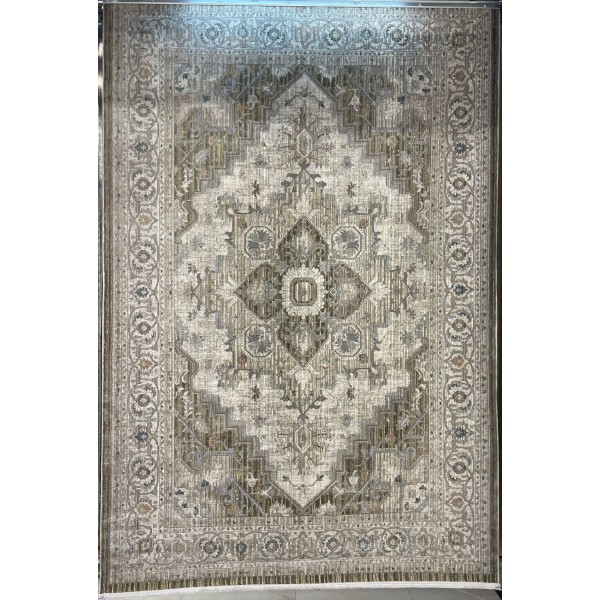 Turkish Bohemian Marrakech Rug F0560A creen white Size 200*300