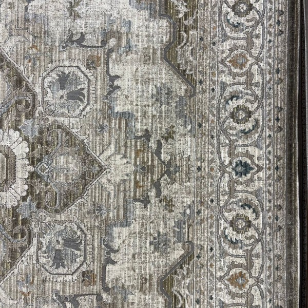 Turkish Bohemian Marrakech Rug F0560A creen white Size 200*300