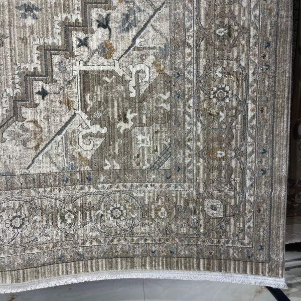 Turkish Bohemian Marrakech Rug F0560A cream white Size 200*300