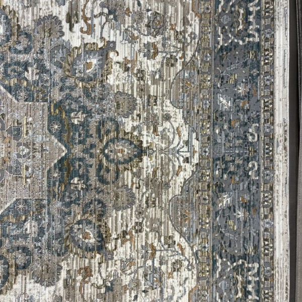 Turkish Bohemian Marrakech Rug X0750A white gray Size 250*350