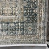 Turkish Bohemian Marrakech Rug X0752A white blue Size 100*300