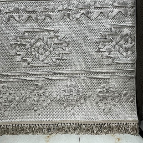 سجاد خيش مايا HD44A كريم مقاس 150*220