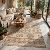سجاد خيش مايا HD44A بيج غامق مقاس 150*220