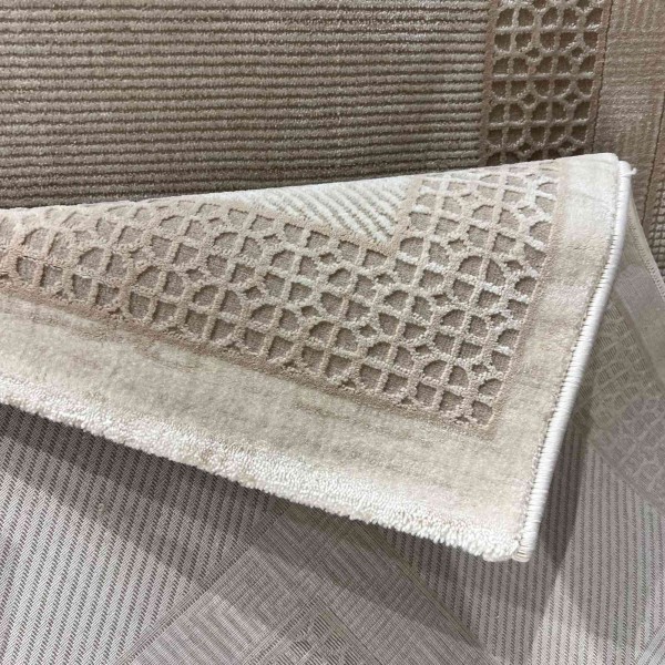 MILAS Turkish rug 9908B BEIGE cream size 250*350