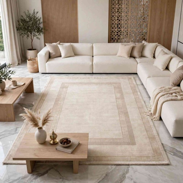 MILAS Turkish rug 9902A cream size 300*400