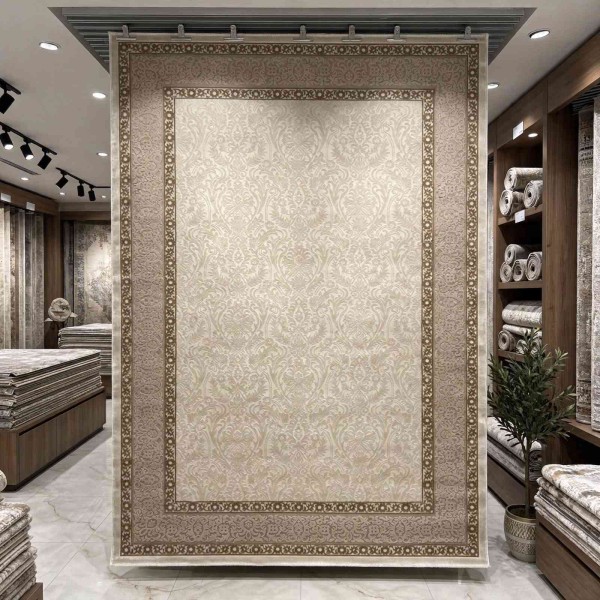MILAS Turkish rug 9761B cream size 50*80