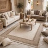 MILAS Turkish rug 9761B cream size 50*80