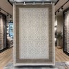 MILAS Turkish rug 9761B gray cream size 80*150