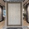 MILAS Turkish rug 9761B gray cream size 80*150
