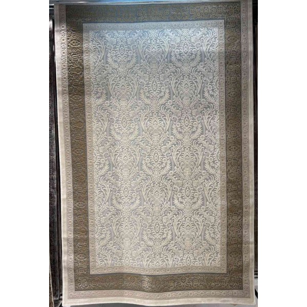 MILAS Turkish rug 9761B gray cream size 80*150