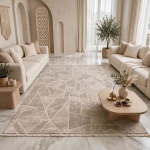 MILAS Turkish rug 9902A BEIGE cream size 200*300
