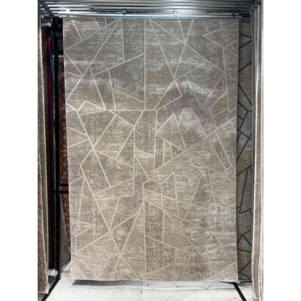 سجاد تركي ميلاس 9902A بيج كريم مقاس 150*230