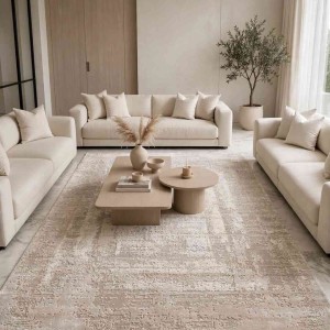 سجاد تركي ميلاس 9295C بيج كريم مقاس 100*200