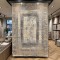 سجاد تركي ميلاس 9295C رصاصي كريم مقاس 250*350
