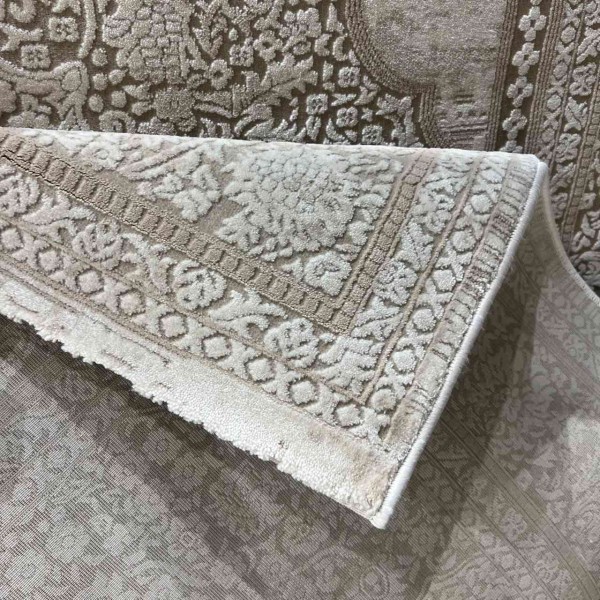 MILAS Turkish rug 9298E BEIGE cream size 300*400