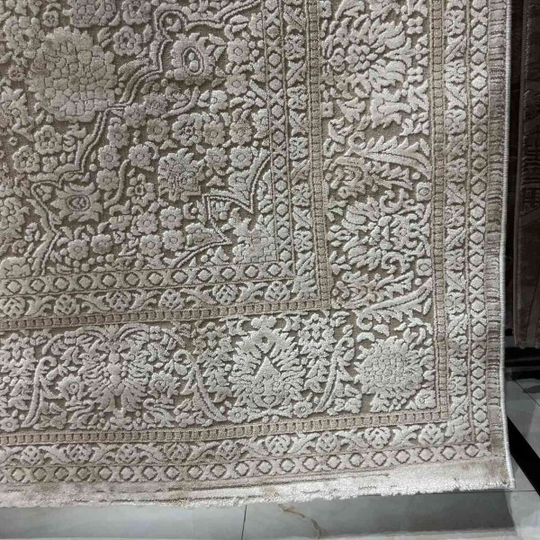 MILAS Turkish rug 9298E BEIGE cream size 300*400