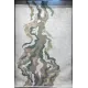 سجاد تركي برل 42819A كريم اخضر مقاس 300*400