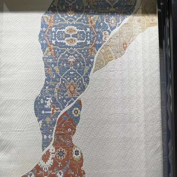 سجاد تركي محتشم 0113A كريم مقاس 50*80