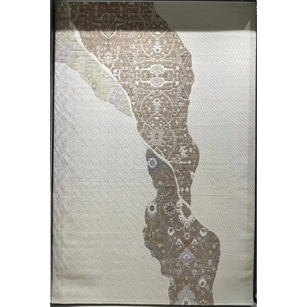 MUHTASHAM Turkish rug 0113A Cream beige size 150*220