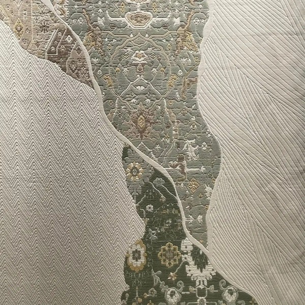 سجاد تركي محتشم 0113A كريم رصاصي مقاس 300*400