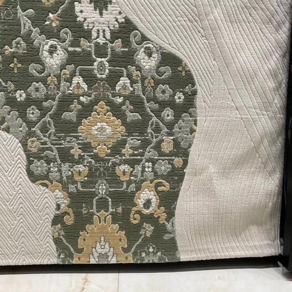 سجاد تركي محتشم 0113A كريم رصاصي مقاس 300*400