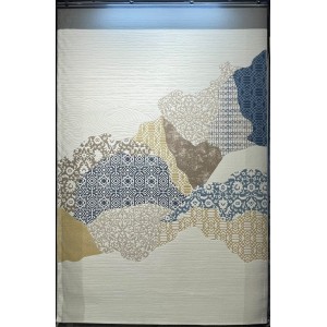 سجاد تركي محتشم 0109A كريم سماوي مقاس 50*80