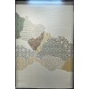 سجاد تركي محتشم 0109A كريم اخضر مقاس 200*300