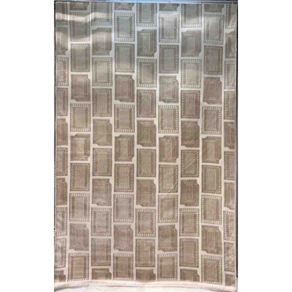 Modern Turkish Hotel Rug Novex 40383B Light beige Size 80*150