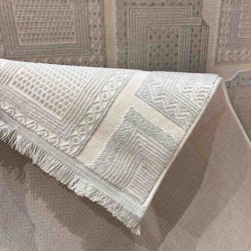 سجاد تركي مودرن فندقي نوفيكس 40383B رصاصي مقاس 300*400