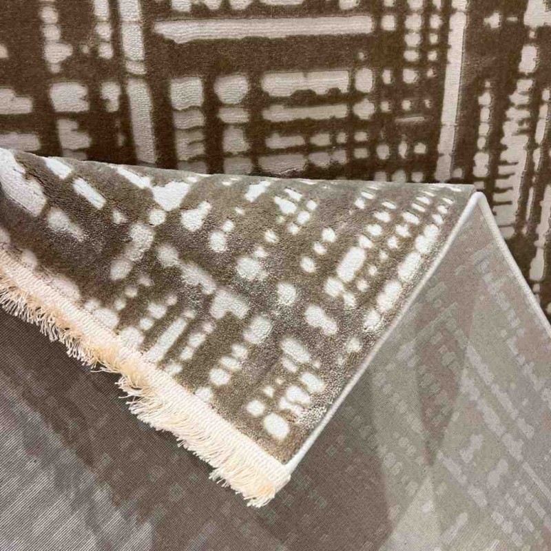 سجاد تركي مودرن فندقي نوفيكس 40385B بيج فاتح مقاس 150*230