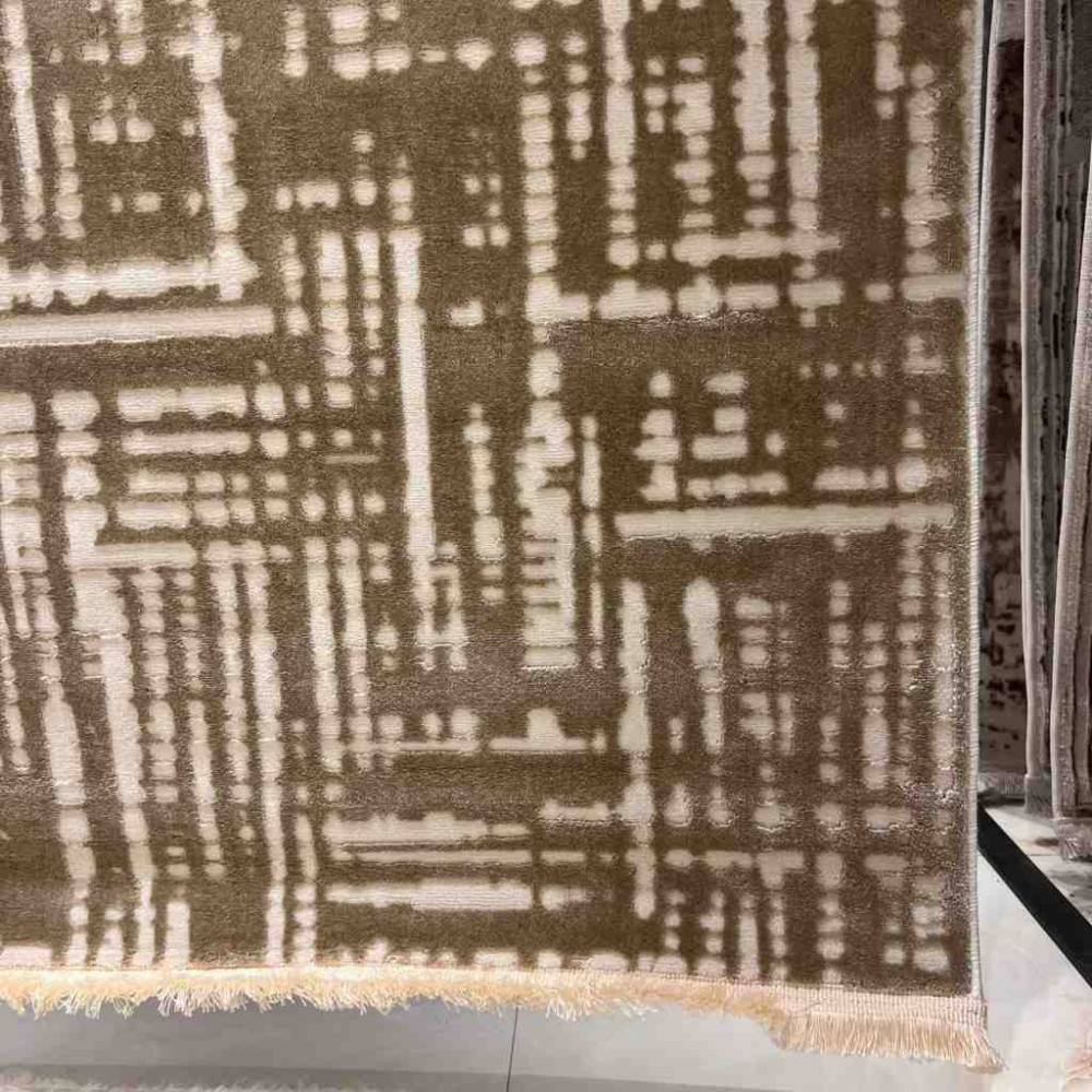 سجاد تركي مودرن فندقي نوفيكس 40385B بيج فاتح مقاس 250*350