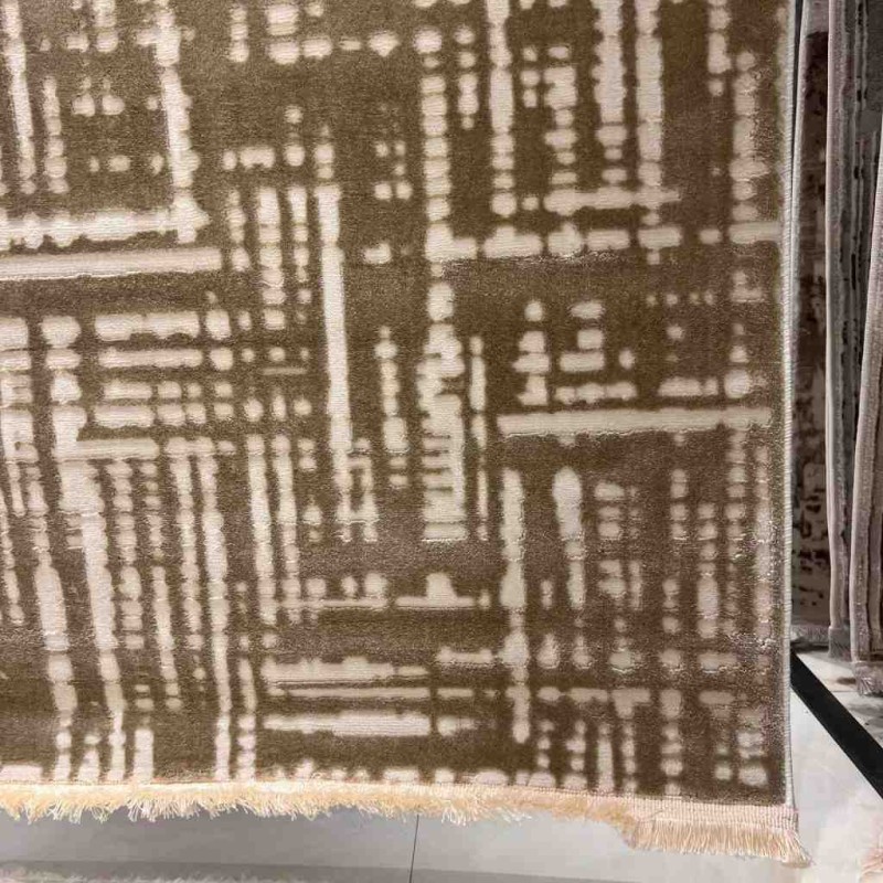 سجاد تركي مودرن فندقي نوفيكس 40385B بيج فاتح مقاس 150*230