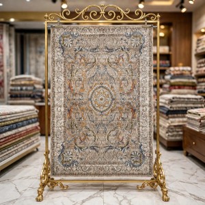 Turkish Bohemian RADA Rug KR12C Dark beige Size 300*400