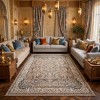 Turkish Bohemian RADA Rug KR12C Dark beige Size 300*400