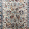 Turkish Bohemian RADA Rug KP78A CREAM Dark BLUE Size 150*220