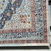 Turkish Bohemian RADA Rug KP81B CREAM Dark BLUE Size 300*400