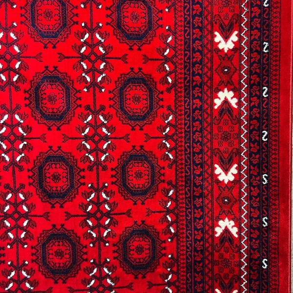 سجاد تركي سيلك نوماد B232A احمر كحلي مقاس 200*300
