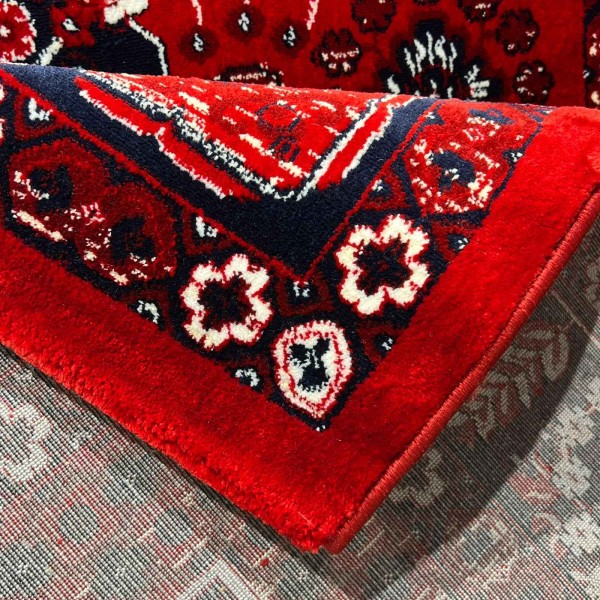 سجاد الهبه تركي سيلك نوماد B252A احمر كحلي مقاس 300*400