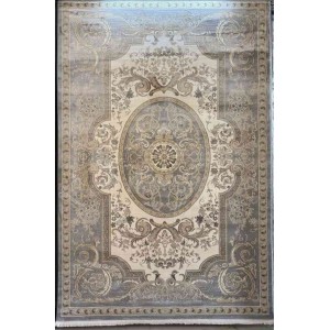 Super antique classic thick soft gray Turkish rug size 100*200