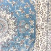سجاد تركي سوبر شيراز P7242 سماوي مقاس 120*170