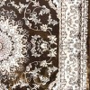 سجاد تركي سوبر شيراز P7242 شوكليت بني مقاس 400*500