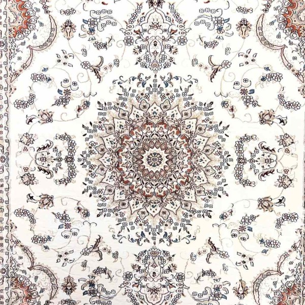 سجاد تركي سوبر شيراز P7242 كريم مقاس  100*300