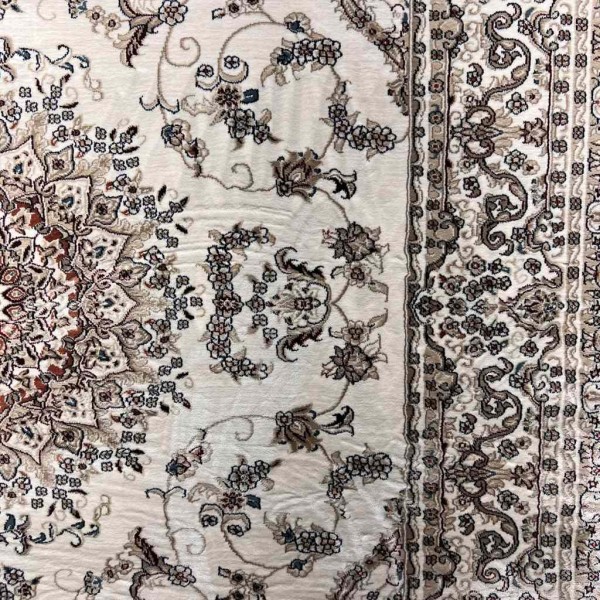 سجاد تركي سوبر شيراز P7242 كريم مقاس  100*300