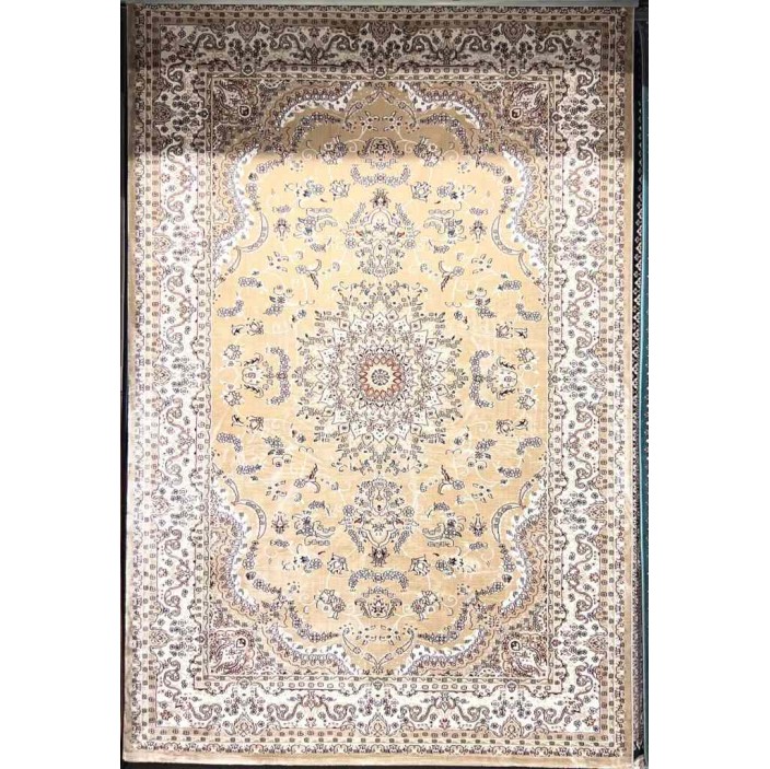 سجاد تركي سوبر شيراز P7242 بيج غامق مقاس 250*350