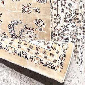 سجاد تركي سوبر شيراز P7242 بيج غامق مقاس  80*150