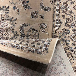 سجاد تركي سوبر شيراز P7242 بيج فاتح مقاس 120*170