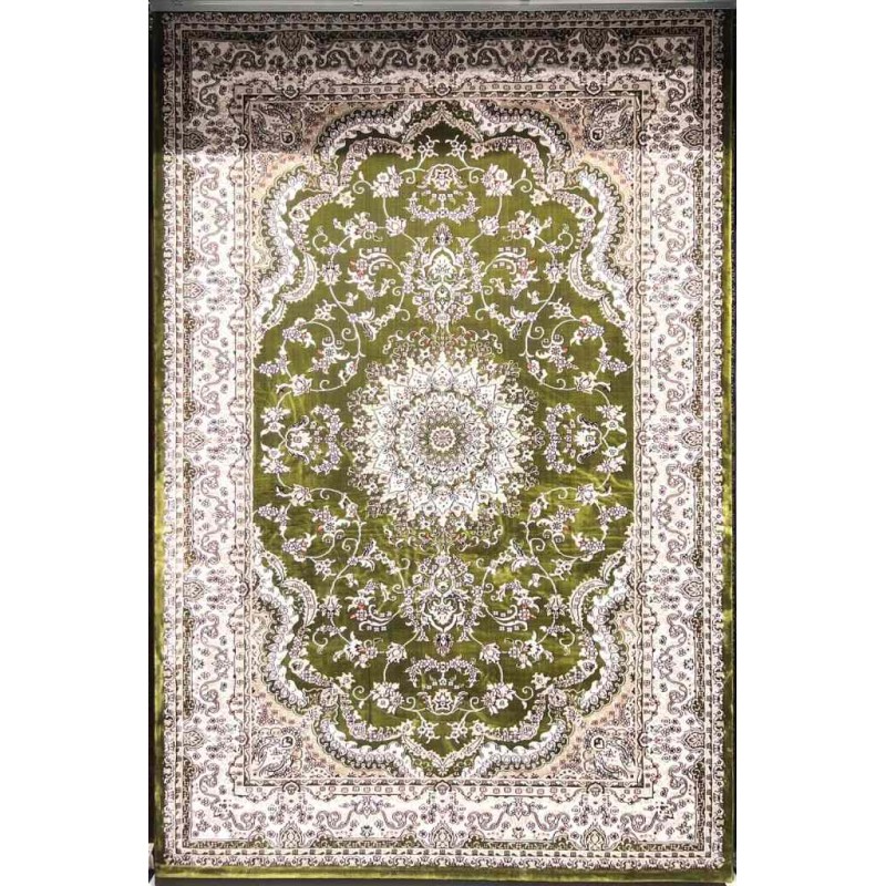سجاد تركي سوبر شيراز P7242 اخضر مقاس 500*600