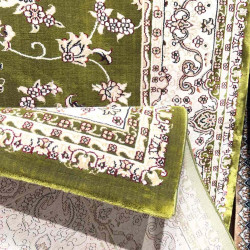سجاد تركي سوبر شيراز P7242 اخضر مقاس 100*500