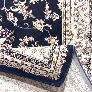 سجاد تركي سوبر شيراز P7242 كحلي مقاس 250*350